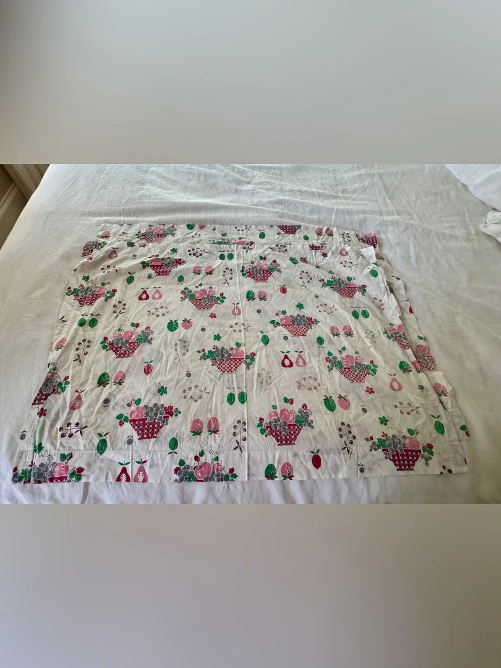 vintage 50’s cafe curtains